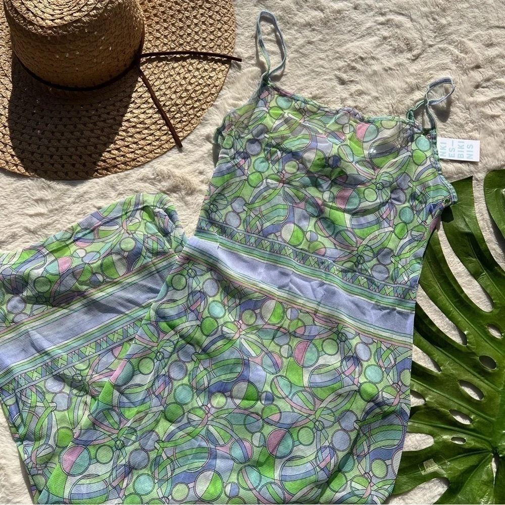 Frankie’s Bikinis Dixie Mesh Coverup Dress